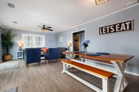 Whether you're hanging out with your crew or need a chill spot to unwind between beach days, this room's got the vibes and the views to keep everyone happy.