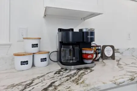 Morning Essential: Brew your perfect cup with our reliable coffee maker.