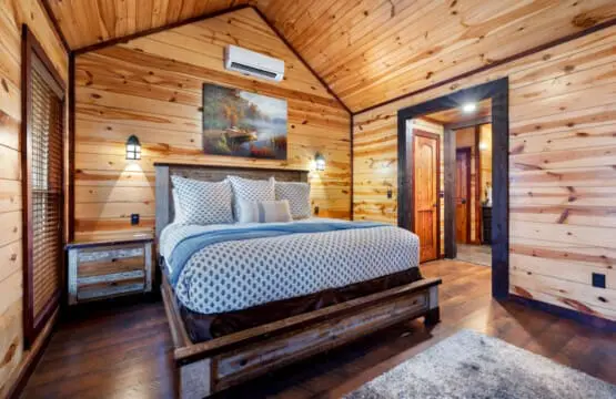 Your private retreat featuring a plush king bed designed for ultimate comfort and relaxation