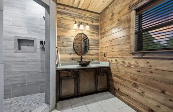 Tile by tile, creating a retreat for relaxation.