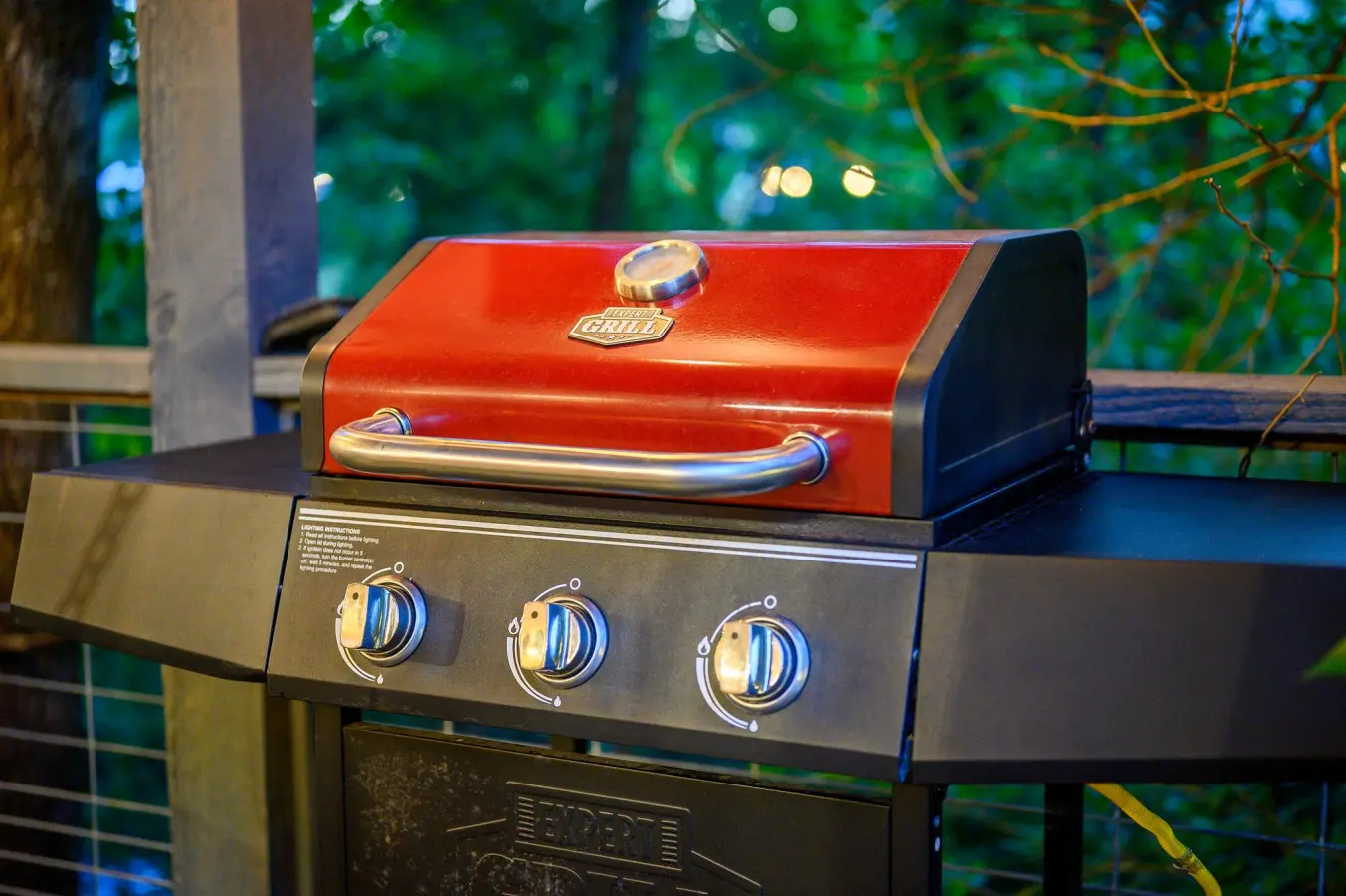 Outdoor grill perfect for cooking and enjoying a classic barbecue meal with family and friends
