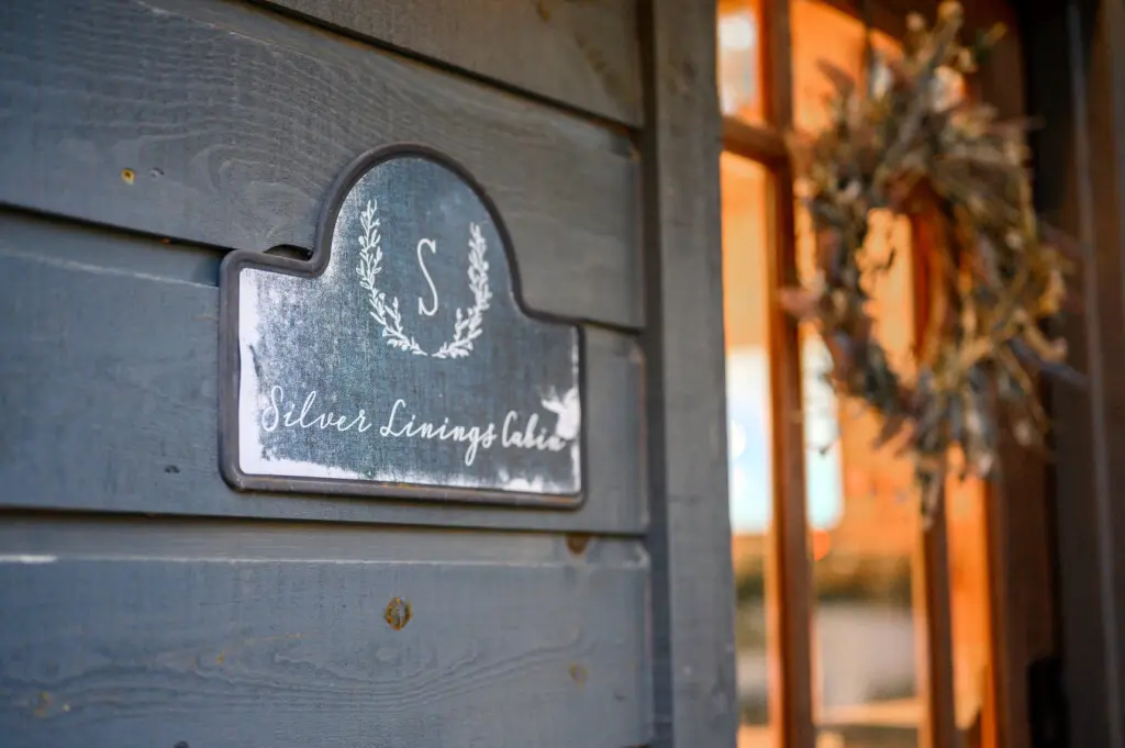 Welcome to the cozy Silver Linings Cabin.