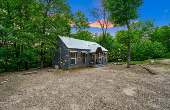 Retreat to the woods in style.