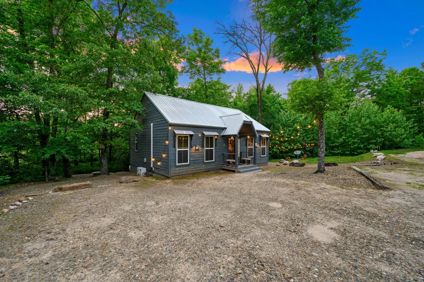 Retreat to the woods in style.