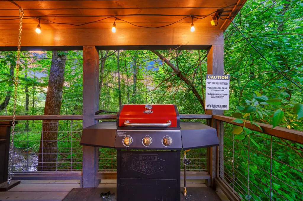 Enjoy the beauty of nature while grilling and creating memorable outdoor dining moments