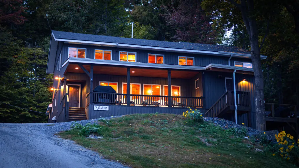 Nestled between the pines and the water—this cabin belongs to the lake.
