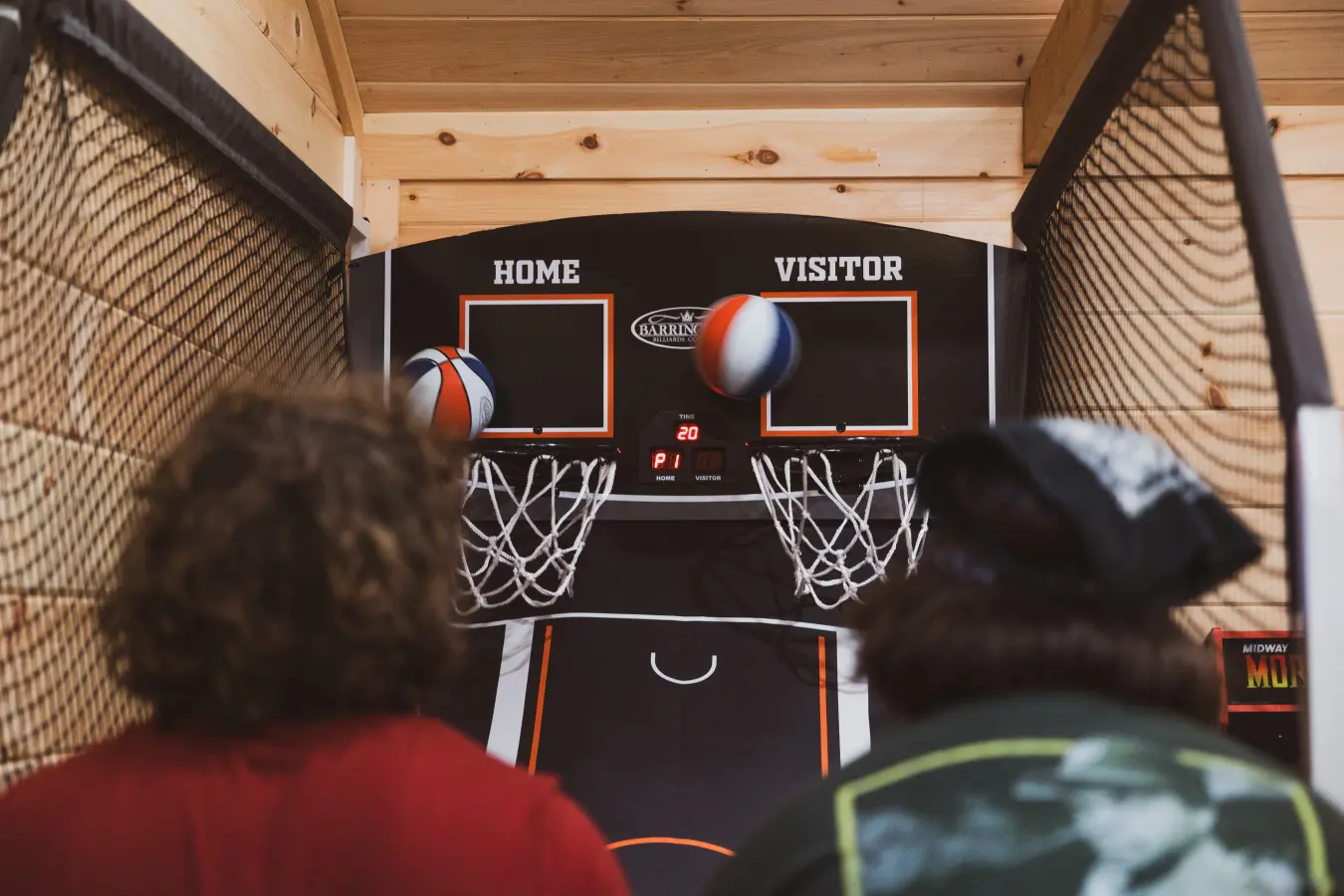 Cabin competition heating up — one shot at a time.