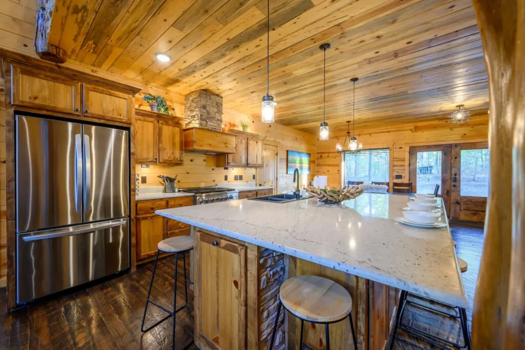 Well organized and ready to gather.