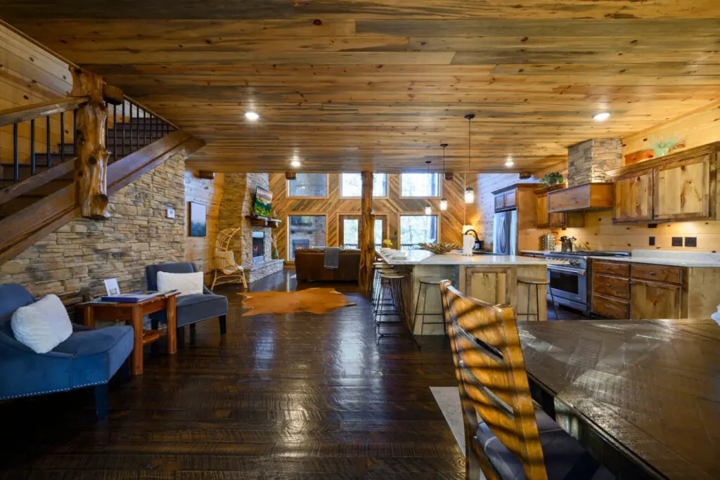 ooking is better with a view — Treetop kitchen vibes