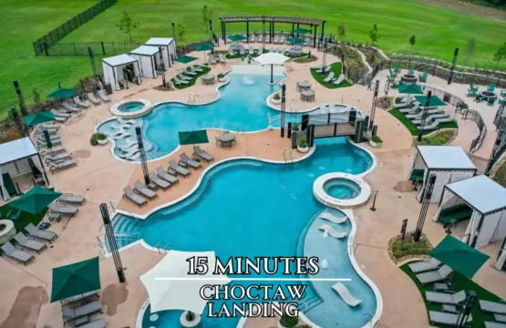 Choctaw Landing's resort-style pool complex is just 15 minutes away when you need a change of scenery.