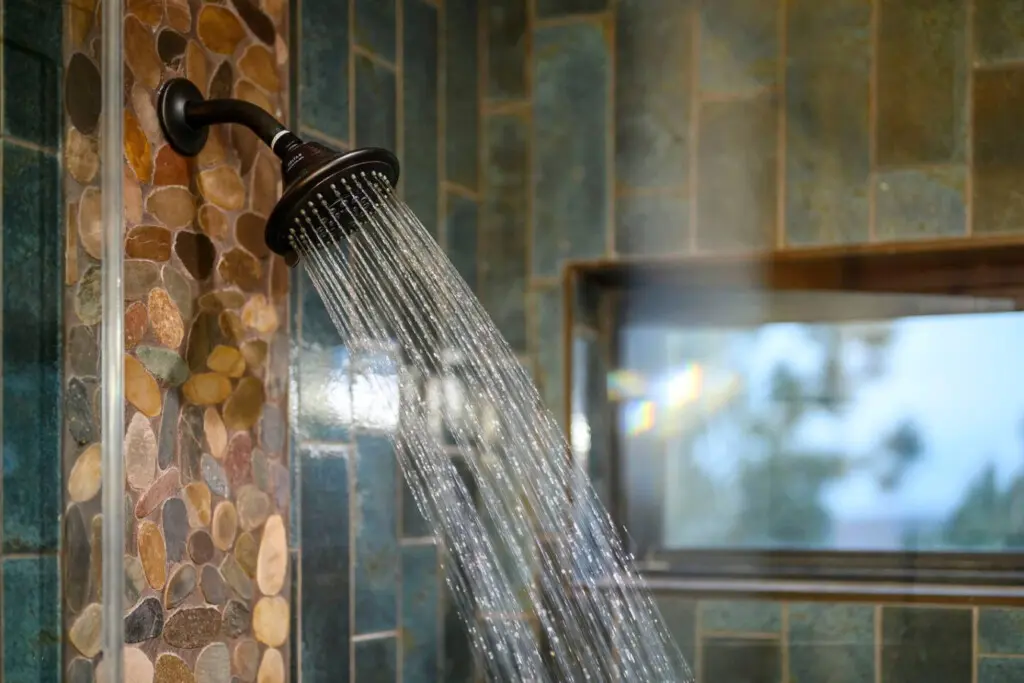 This luxe rainfall showerhead will make your morning routine feel like a spa day.