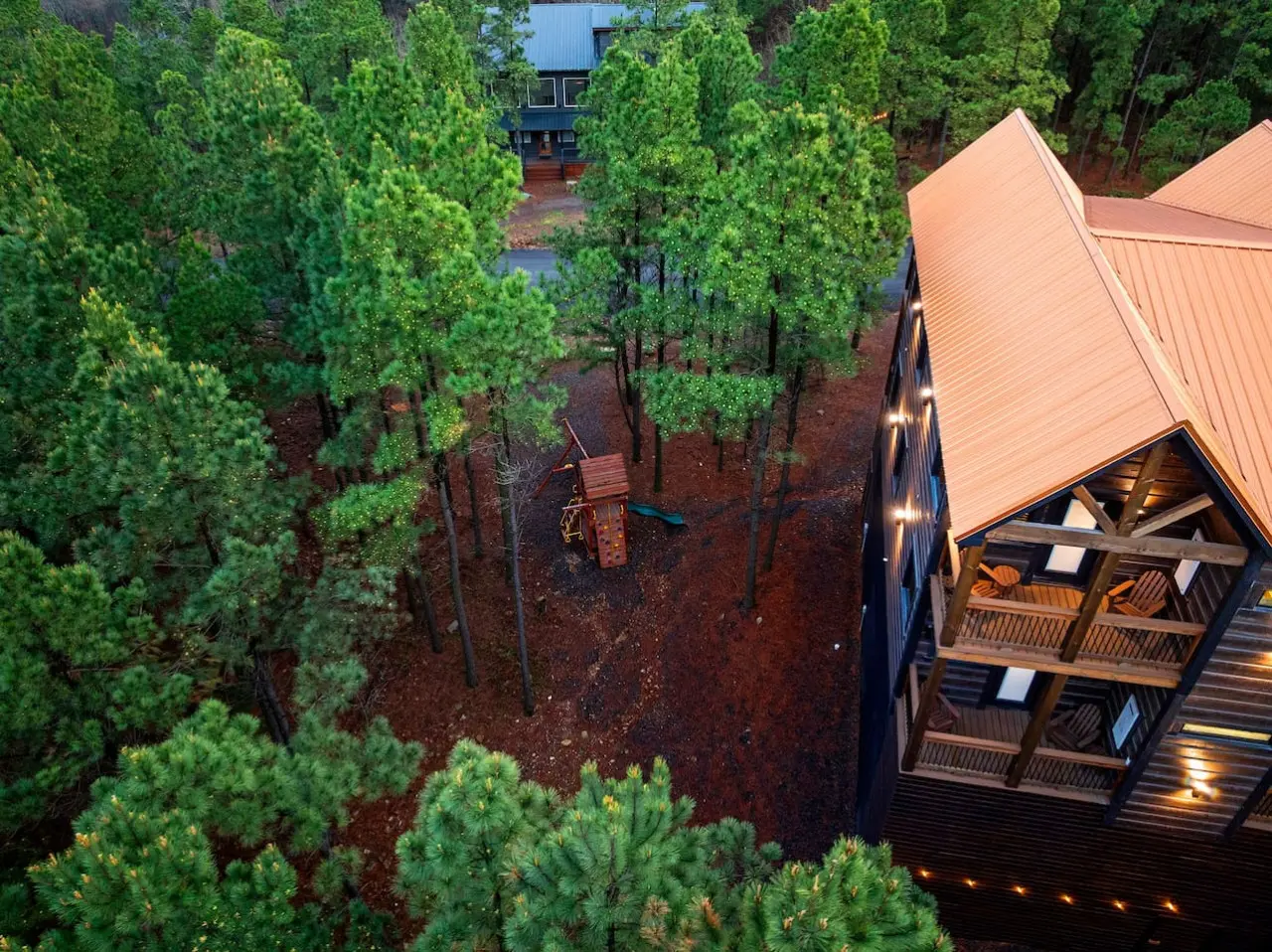 Nestled in the pines with a hot tub on the deck—this is the kind of peaceful forest escape you've been dreaming about.