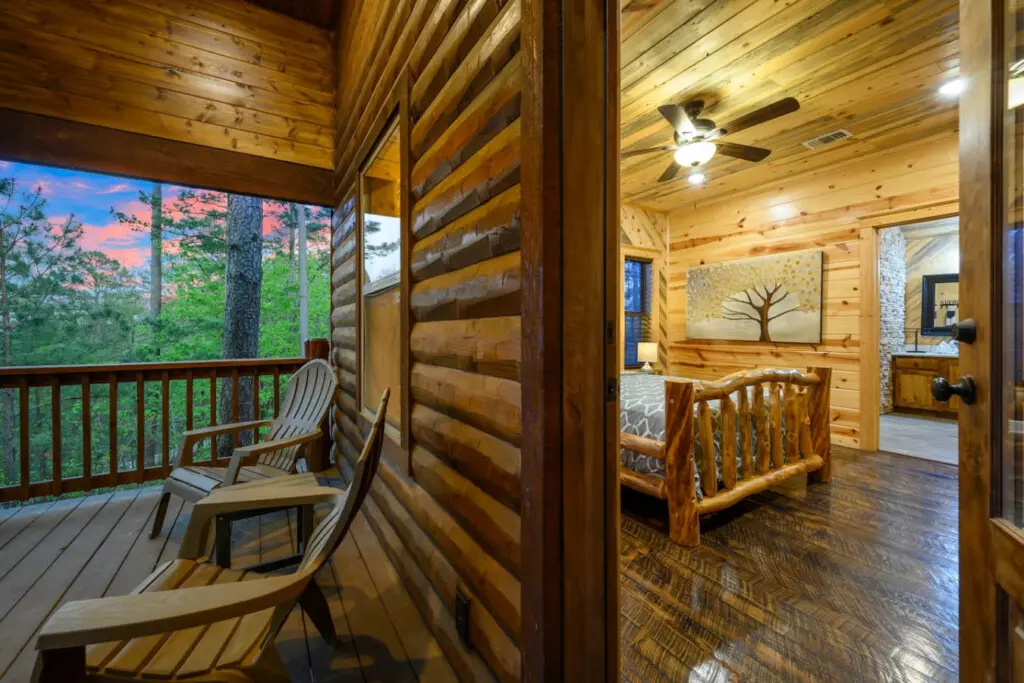 Wake up to balcony views at Treetop