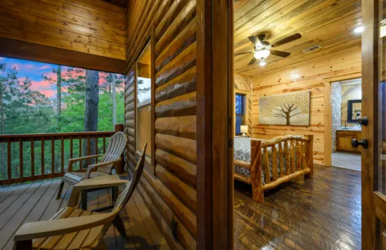 Wake up to balcony views at Treetop