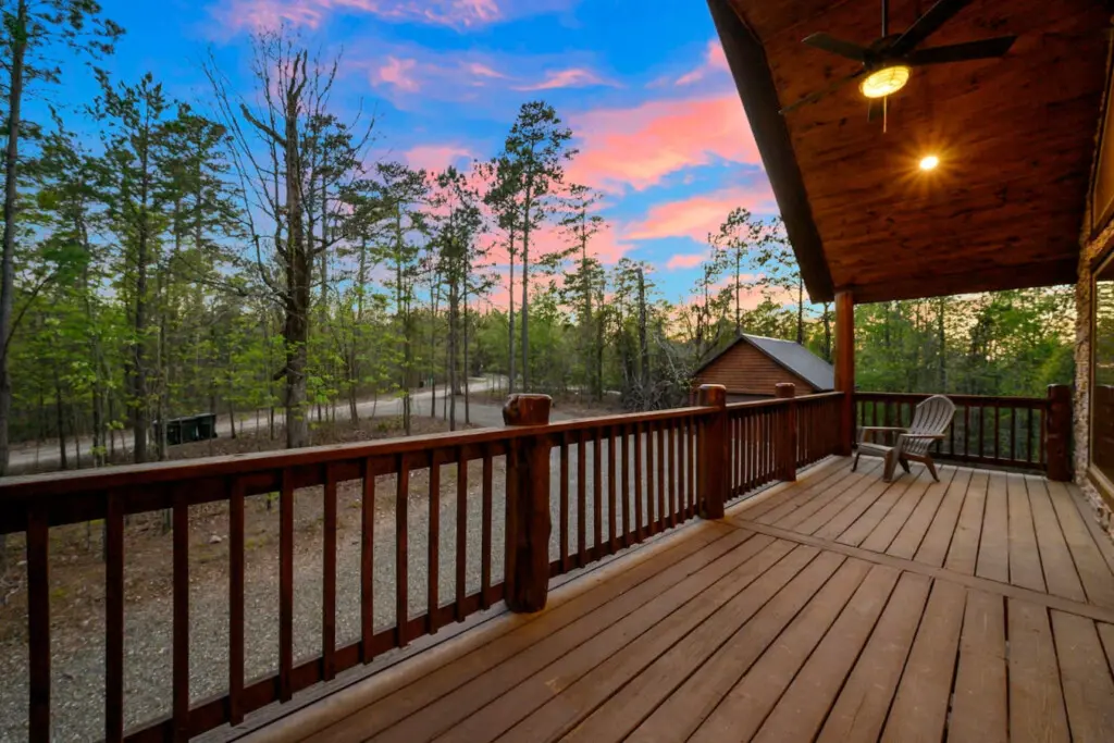 Staying where the trees outnumber the people