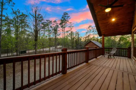 Staying where the trees outnumber the people