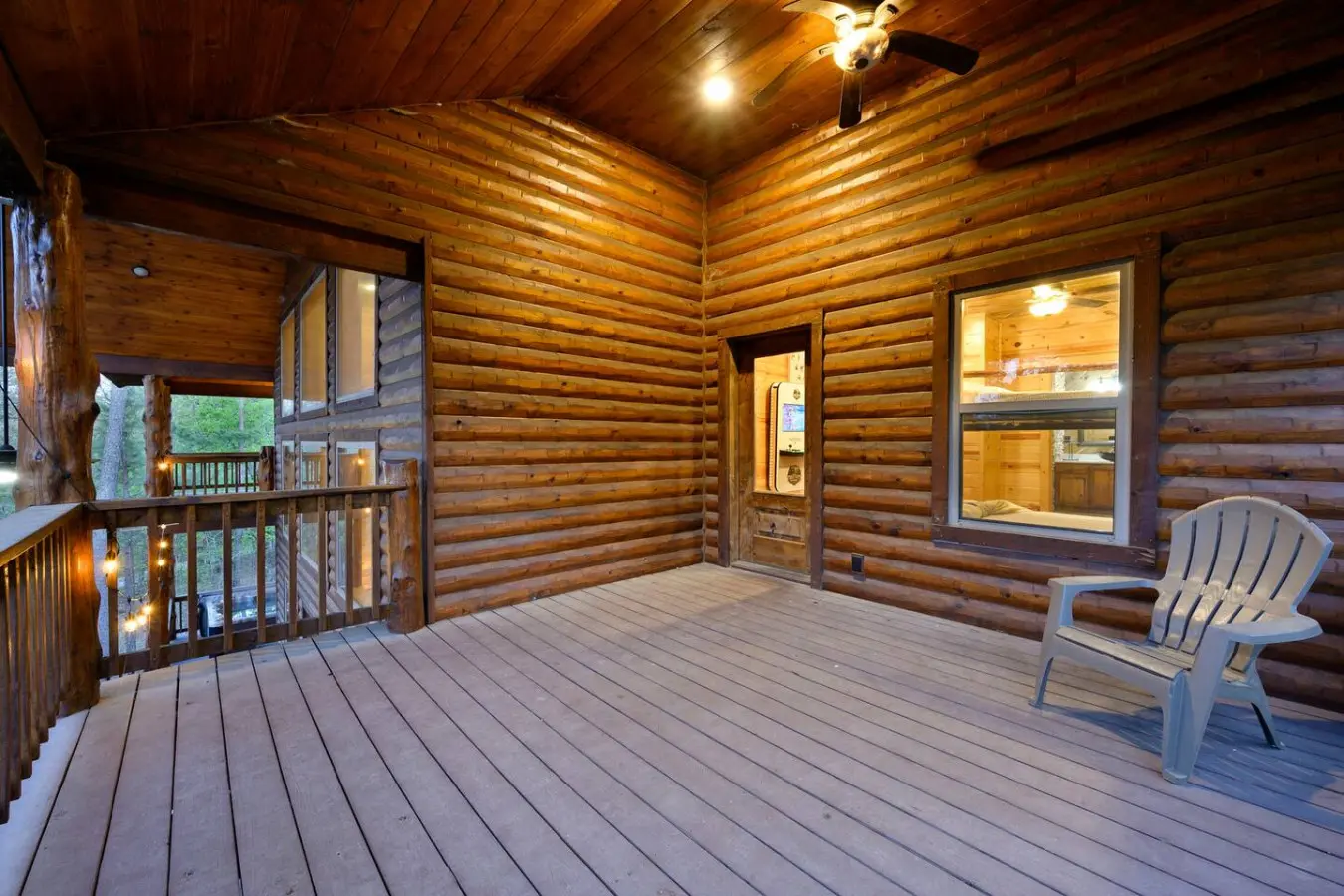 Waking up surrounded by nothing but trees at Treetop