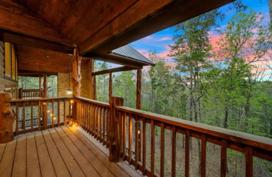 he trees, the cabin, the peace — Treetop has it all