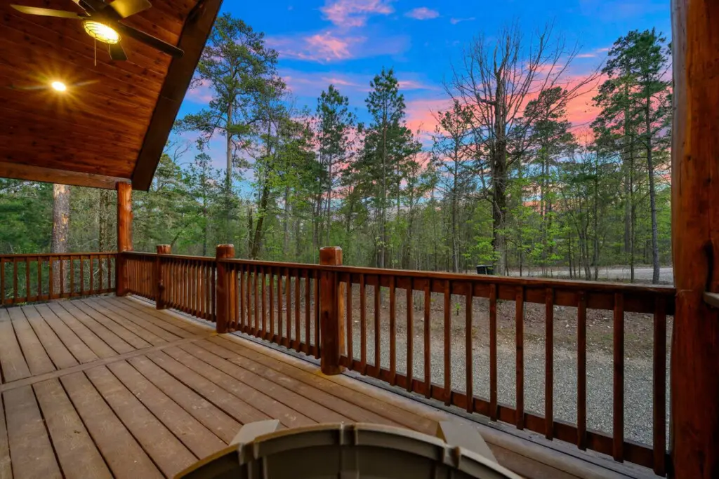 A little wood, a little warmth, a lot of peace