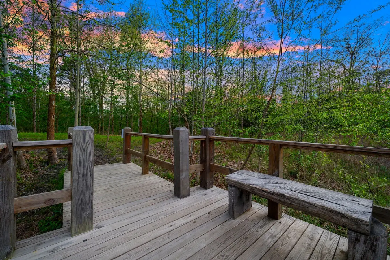 A rustic fireplace creates the perfect ambiance for chilly evenings.