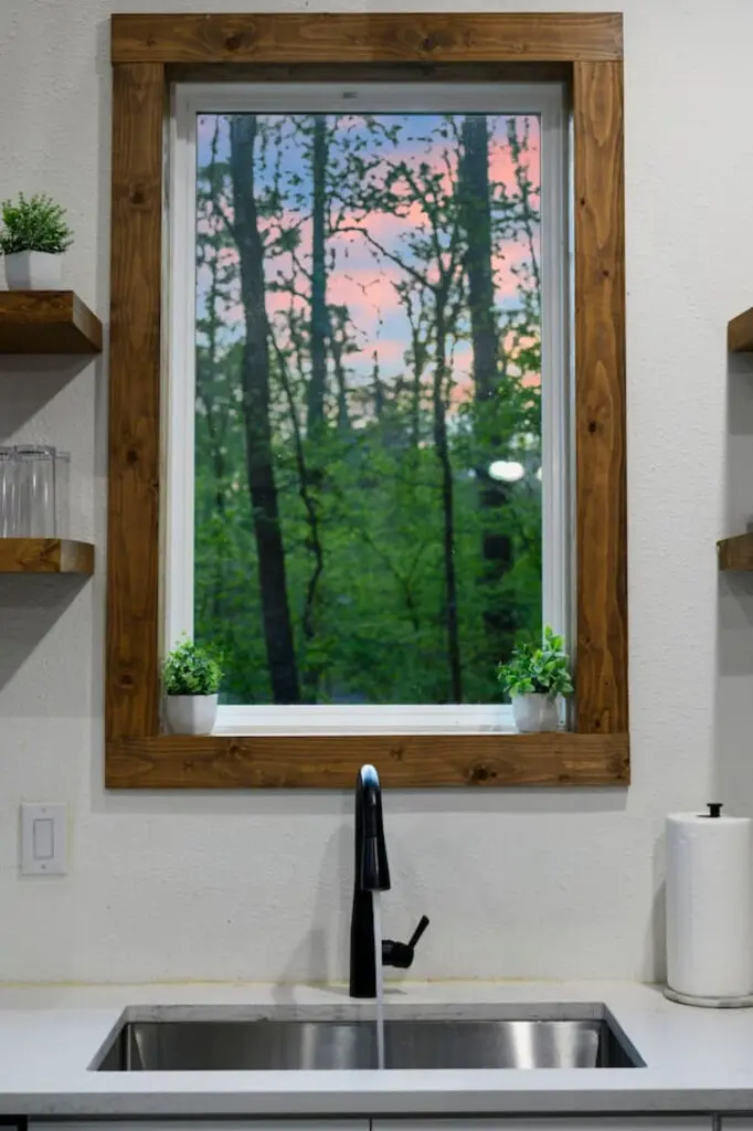 Wake up refreshed in a comfortable bedroom overlooking the water.