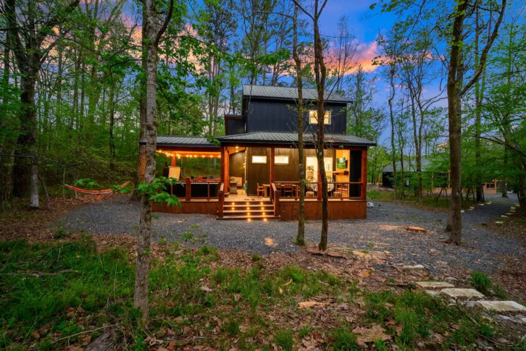 Cozy nights await in this beautifully appointed living space.