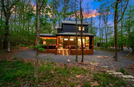 Cozy nights await in this beautifully appointed living space.