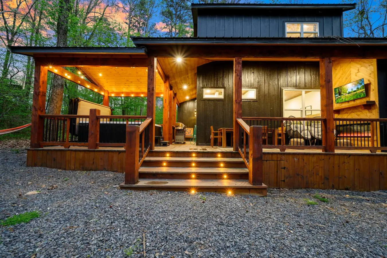 Comfortable bunks provide a fun sleeping space for the younger guests.