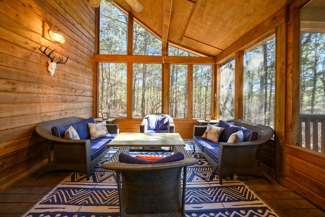 The Eastwood's sunroom.