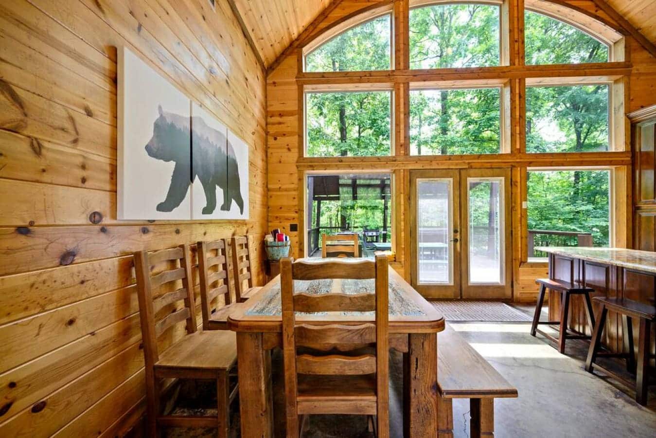 Gather 'round: Our dining table beckons with the promise of delicious meals and cherished memories shared with loved ones.