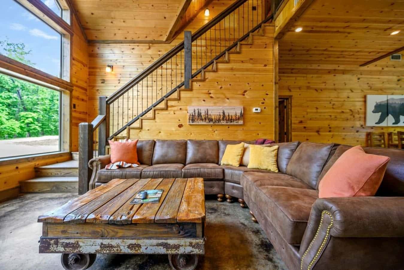 Step into cabin luxury and the comfort of a plush chair invite you to unwind and rejuvenate.
