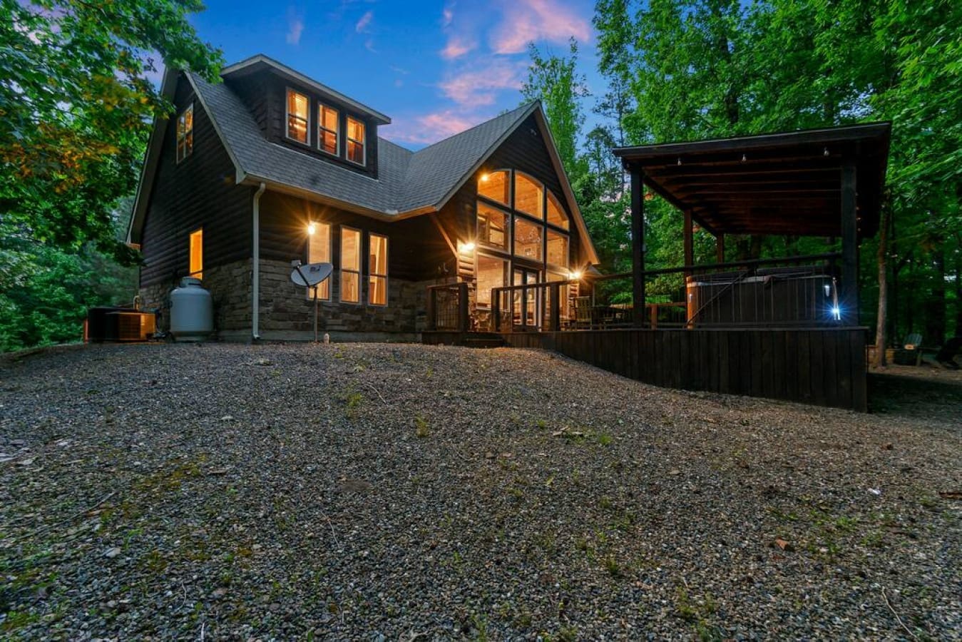 Step inside and you'll find a haven in the heart of nature, surrounded by the quiet beauty of the wilderness.