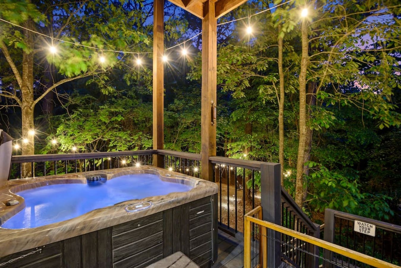 Escape to the embrace of warm waters and cool forest breezes.