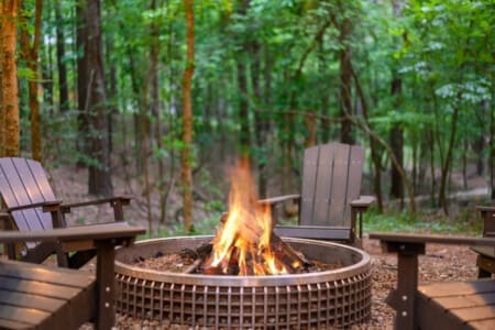 Gather 'round the fire: where stories are told and memories are made.