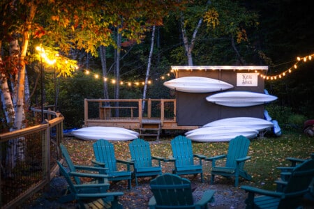 Wake up by the lake and paddle into paradise.