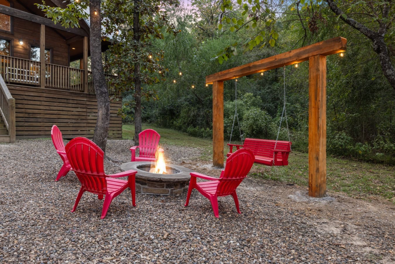 Cozy nights and s'mores under the stars—this is my happy place!