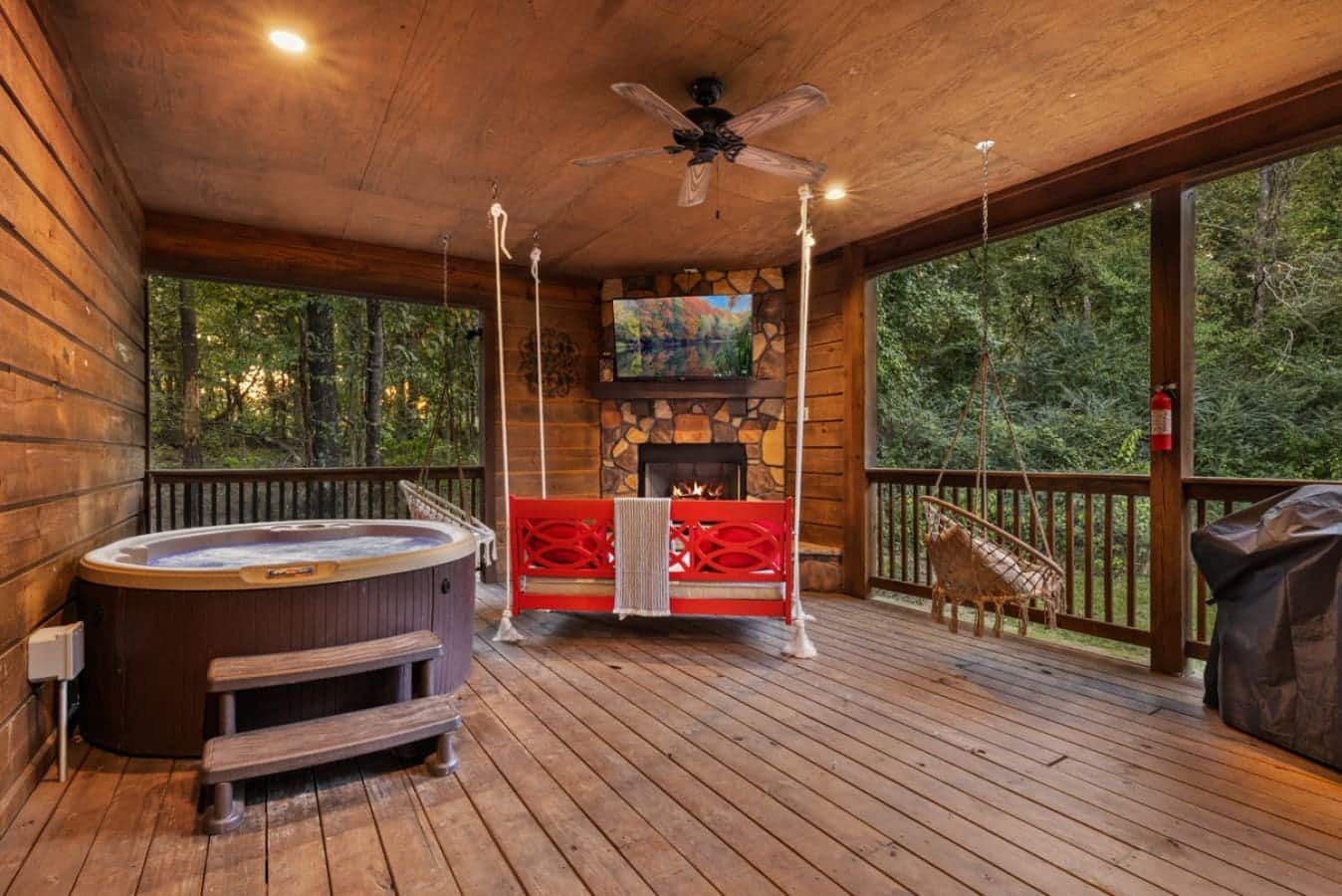The perfect escape—hot tub nights are my favorite kind of nights!