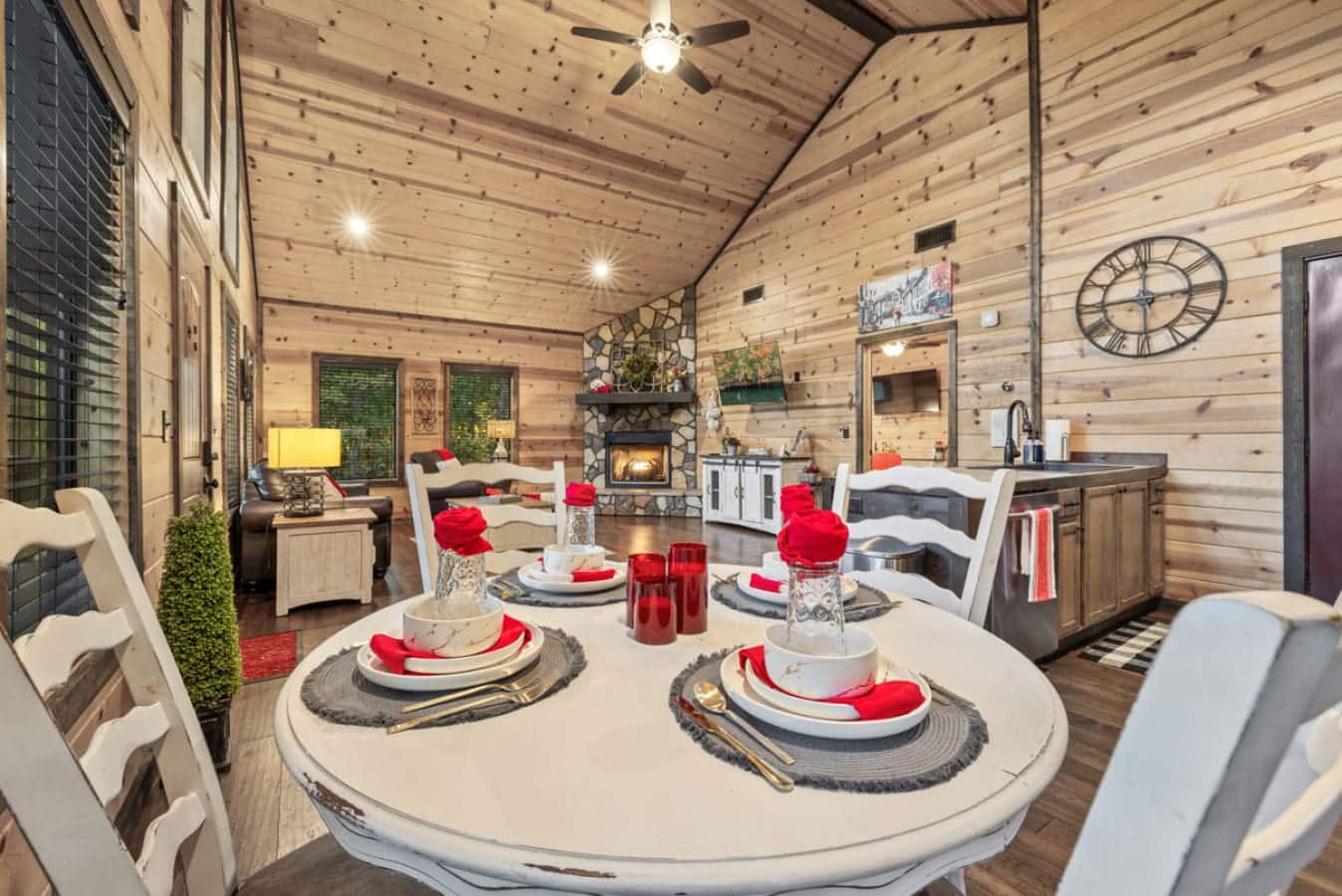 This dining table is where every good story begins.