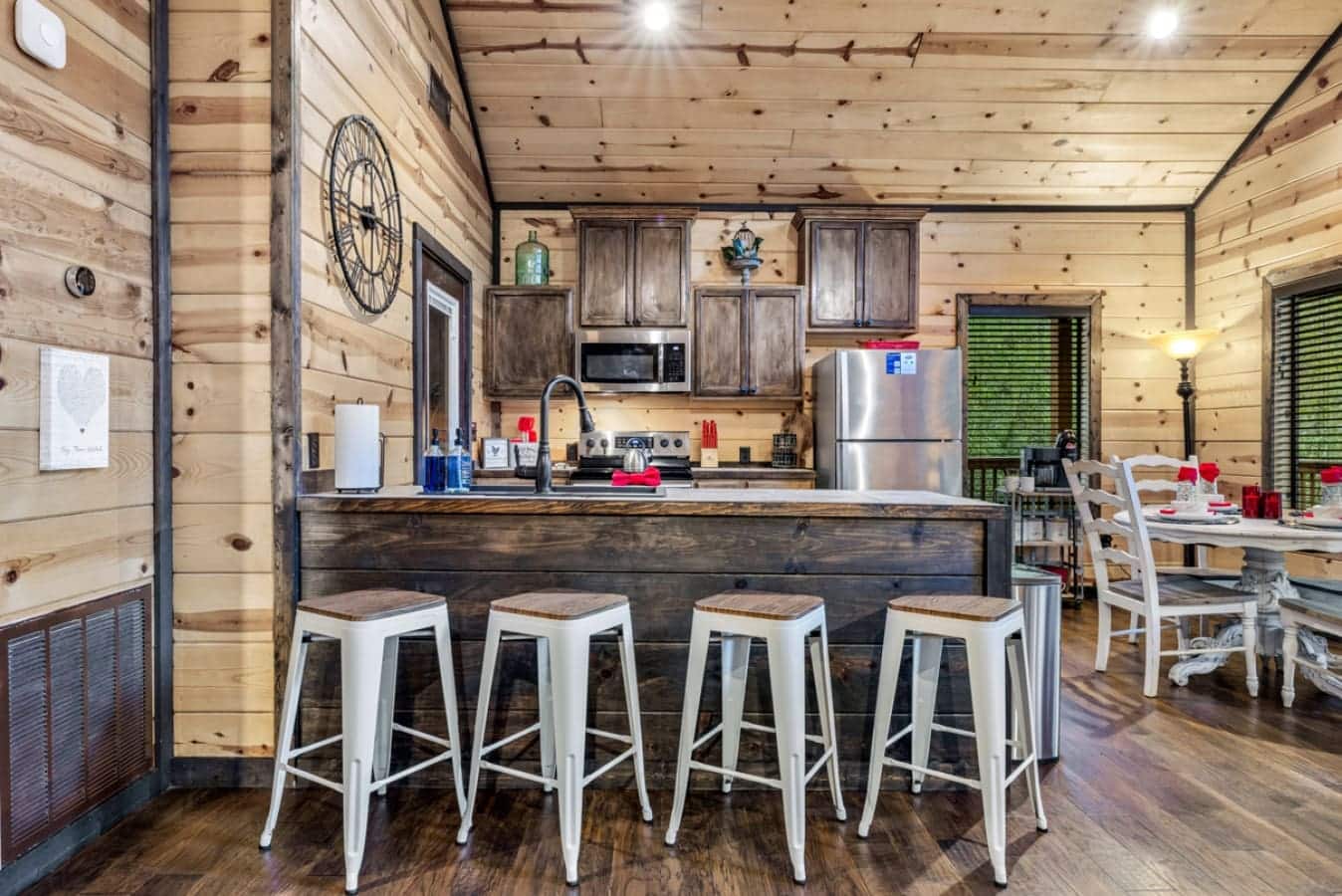 Casual dining at its best—just add friends and a few snacks!