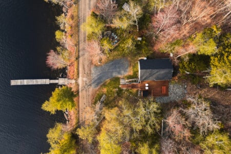 Your private dock connects the cottage directly to miles of open water.