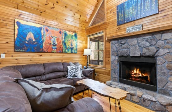 Cozy up by the fire or dive into your favorite show.