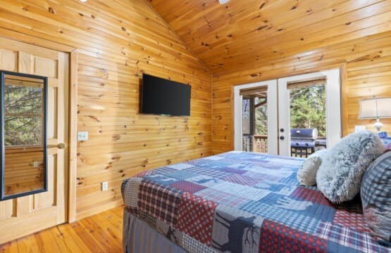 Escape into your favorite shows without leaving the comfort of our bedroom sanctuary.