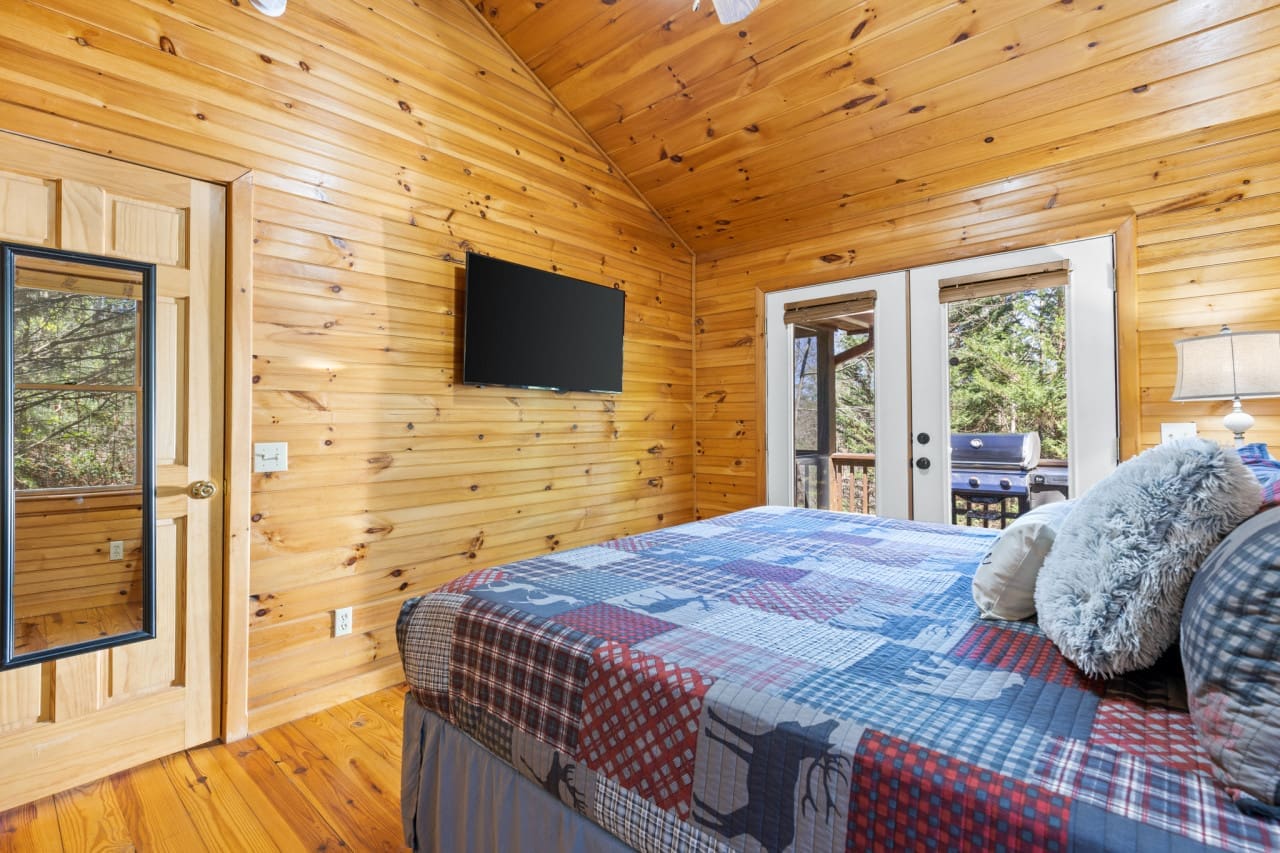 Escape into your favorite shows without leaving the comfort of our bedroom sanctuary.