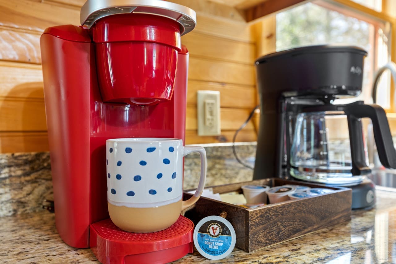 Your morning ritual just got an upgrade: say hello to our coffee maker.
