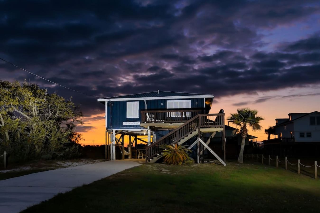 This little beachfront gem is basically your own slice of paradise where the sand meets your doorstep and golden hour never gets old.