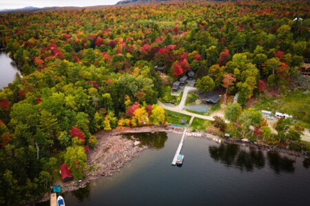 Adventure starts where the road ends and the lake begins.