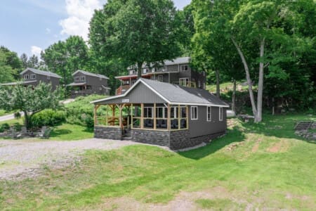 View of All 5 Cabins