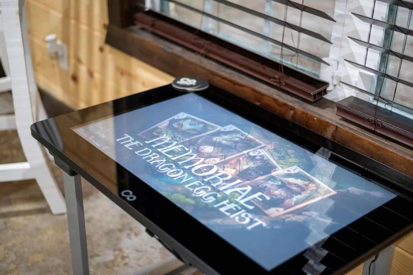 Immerse yourself in endless fun at Makin Time with our cutting-edge infinity arcade game table.