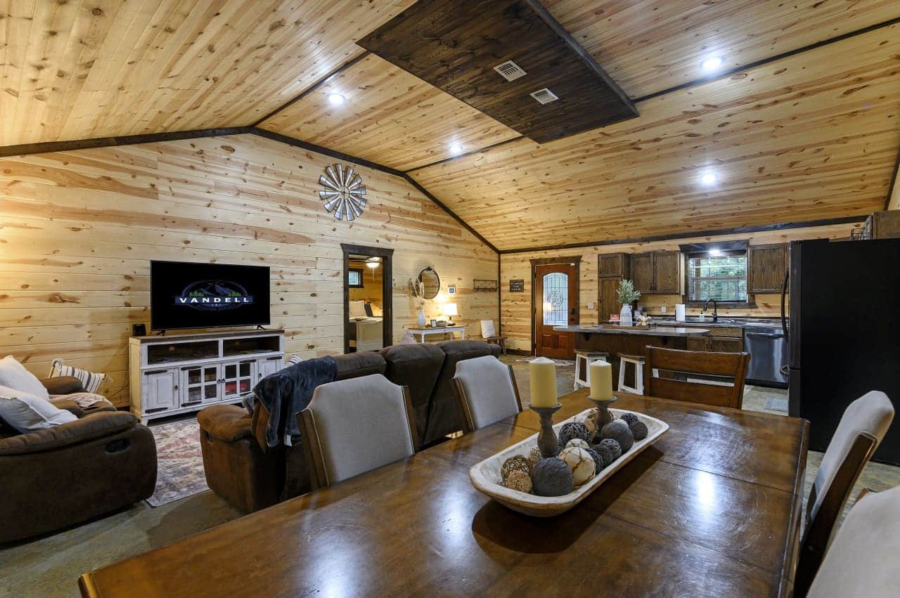 Savor delightful moments in Makin Time's dining area.