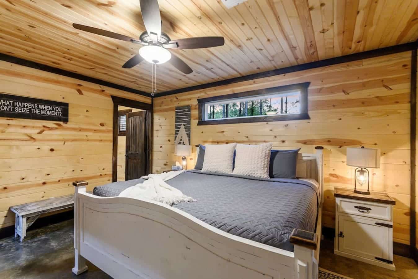 Cozy corners for peaceful slumber.
